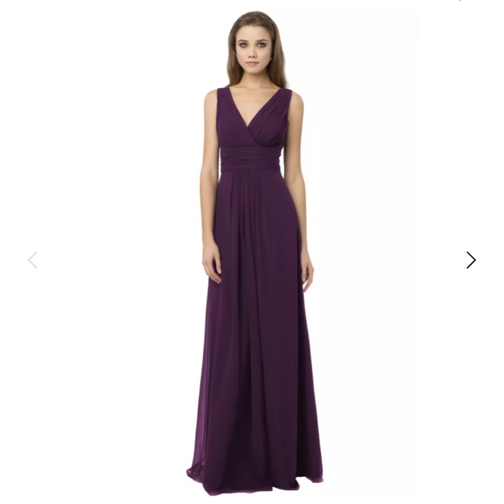 PLUM Bill Levkoff Bridesmaid Dress - style 768